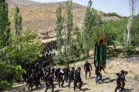 عزاداری عاشورای حسینی در روستای «اروانه» - سمنان