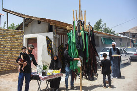 عزاداری عاشورای حسینی در روستای «اروانه» - سمنان