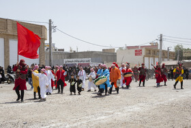 مراسم سنتی خیمه‌سوزان ظهر عاشورا در قزوین