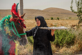 عزاداری عاشورای حسینی در روستای «یانس آباد» - کرج