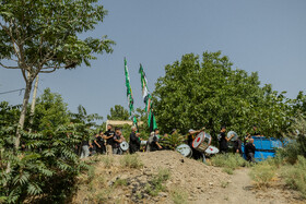 عزاداری عاشورای حسینی در روستای «یانس آباد» - کرج