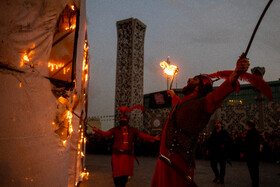 خیمه‌سوزان عصر عاشورا - میدان امام حسین (ع)