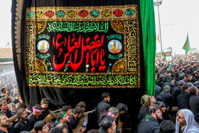 آیین سنتی نخل گردانی عصر عاشورا - حسینیه زارچ یزد