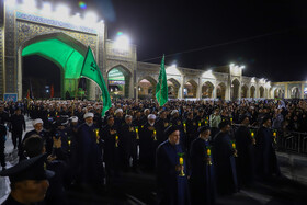 شام غریبان شهادت امام حسین (ع) در حرم مطهر رضوی- مشهد