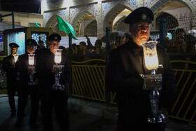 شام غریبان شهادت امام حسین (ع) در حرم مطهر رضوی- مشهد