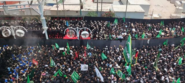 برگزاری باشکوه مراسم «رکضة طویریج» در کربلای معلی به مناسبت عاشورای حسینی