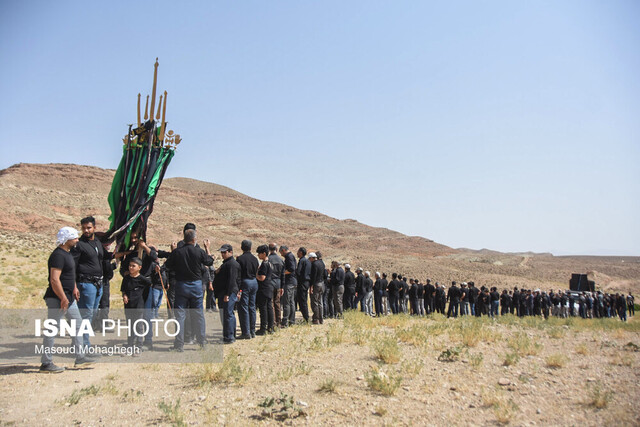 عزاداری عاشورای حسینی در روستای «اروانه» - سمنان