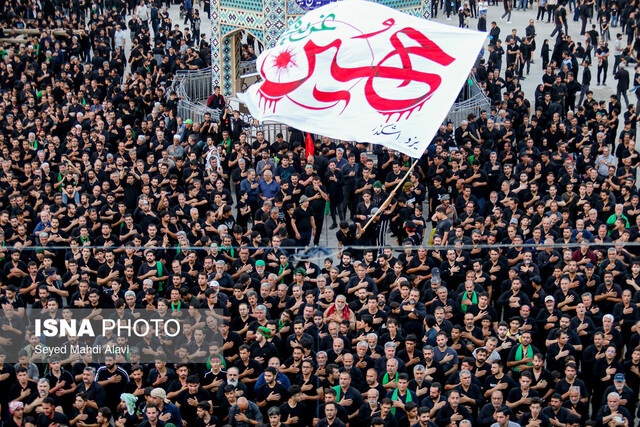 مکتب امام حسین(ع) ستون فقرات مقاومت ملی ایران است