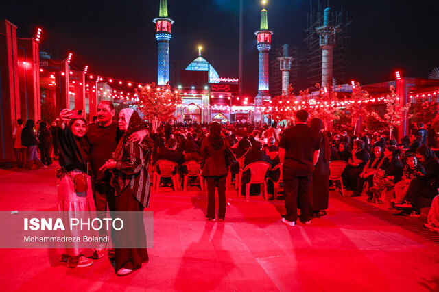 مراسم شام غریبان حسینی - تهران