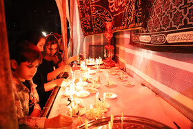 آیین سنتی شام غریبان حسینی در اهر