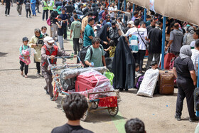 خروج اتباع افغانستانی غیرمجاز از مرز دوغارون
