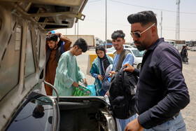 خروج اتباع افغانستانی غیرمجاز از مرز دوغارون
