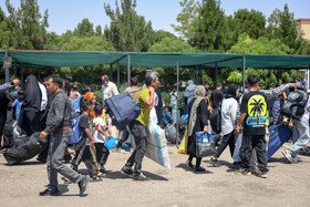 خروج اتباع افغانستانی غیرمجاز از مرز دوغارون