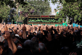 تجمع زنجانی ها در یوم الزینب