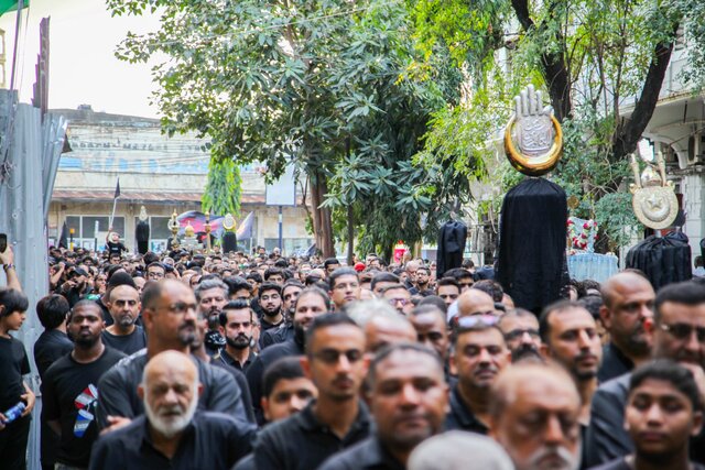 برگزاری پرشور مراسم تاسوعا و عاشورای حسینی در دارالسلام با حضور هزاران عزادار  