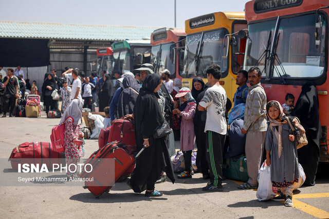خروج مهاجران افغانستانی از مرز دوغارون تایباد ۳ برابر شد