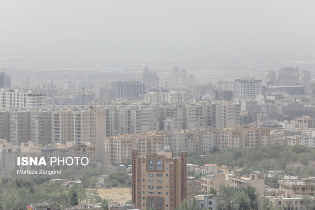 آسمان غبارآلود تهران تا ۵ روز آینده/ پیش‌بینی افزایش دما