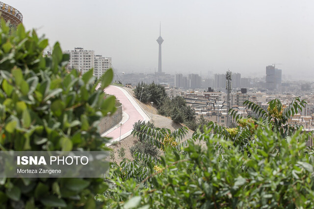 پیش‌بینی گرد و خاک در تهران