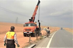 ارتقای ایمنی محورهای جاده‌ای جعفرآباد