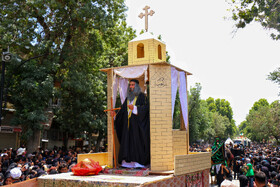 مراسم عزاداری سوم سید و سالار شهیدان در همدان