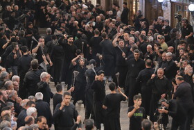 عزاداری سنتی در بازار تبریز در سومین روز شهادت امام حسین(ع)
