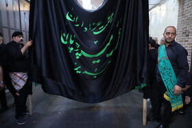 عزاداری سنتی در بازار تبریز در سومین روز شهادت امام حسین(ع)
