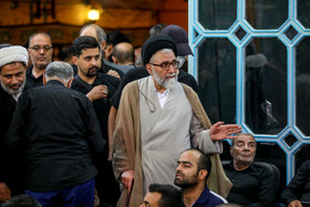 سید اسماعیل خطیب وزیر اطلاعات در مراسم بزرگداشت شهید سپهبد باقری