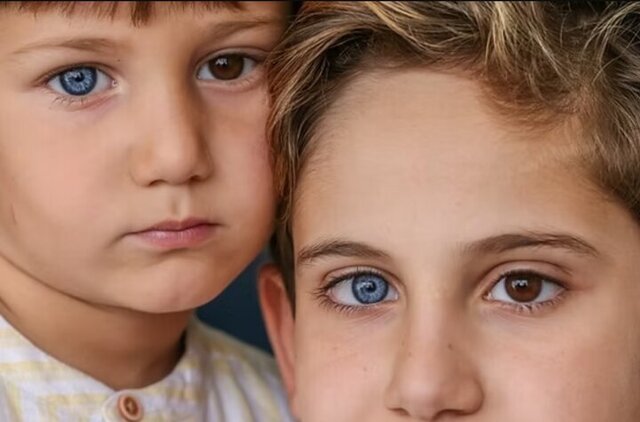 چرا چشم‌های برخی از افراد دو رنگ است؟