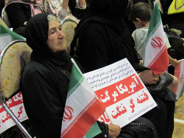 اجتماع باشکوه زینبیون در سنندج +عکس