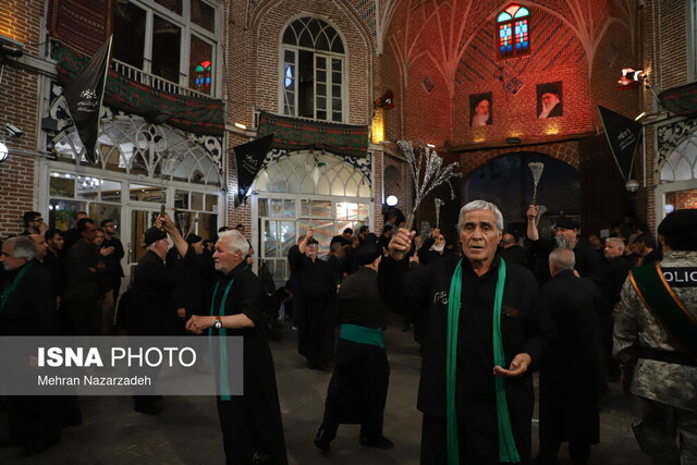 عزاداری سومین روز شهادت امام حسین(ع) - تبریز