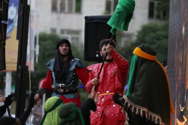 آیین سنتی حرکت نمادین «کاروان اسرای بنی‌اسد» در ورامین برگزار شد