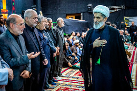 مراسم گرامیداشت شهدای حمله رژیم صهیونیستی به زندان اوین