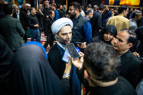 حجت الاسلام والمسلمین حمزه خلیلی معاون اول قوه قضائیه در مراسم گرامیداشت شهدای حمله رژیم صهیونیستی به زندان اوین