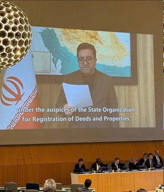 محکومیت تجاوز نظامی صهیونیست‌ها از سوی نماینده ایران در مجمع عمومی سازمان جهانی مالکیت معنوی