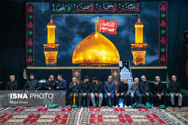 مراسم گرامیداشت شهدای حمله رژیم صهیونیستی به زندان اوین