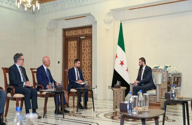 گفت‌وگوی الجولانی و فرستاده آمریکا در دمشق
