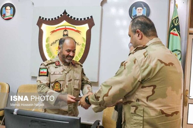 فرمانده جدید هنگ مرزی آستارا معرفی شد