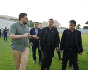 روند استانداردسازی ورزشگاه تختی برای میزبانی خیبر قابل قبول است
