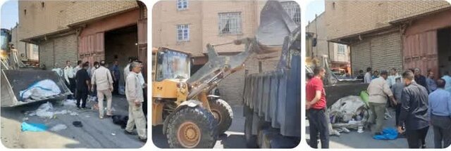 جمع‌آوری مراکز خرید و فروش غیرمجاز ضایعات در مرکز لرستان