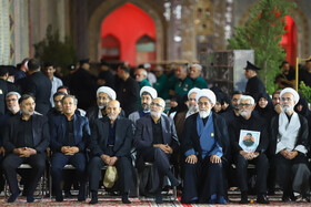 مراسم بزرگداشت شهدای اقتدار ایران - مشهد
