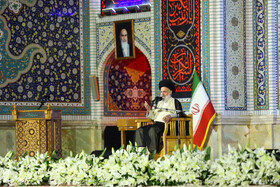 سخنرانی آیت الله سید هاشمی بوشهری، نایب‌رئیس اول مجلس خبرگان رهبری در مراسم بزرگداشت شهدای اقتدار ایران