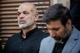 احمد وحیدی در مراسم بزرگداشت شهید سرلشکر محمدسعید ایزدی