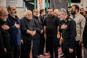 سید عبدالرحیم موسوی، رئیس ستاد کل نیروهای مسلح در مراسم بزرگداشت شهید سرلشکر محمدسعید ایزدی