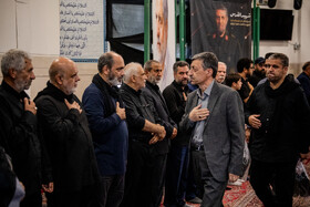 سید پرویز فتاح، رئیس ستاد اجرایی فرمان امام در مراسم بزرگداشت شهید سرلشکر محمدسعید ایزدی