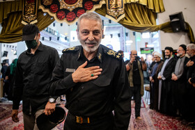 سید عبدالرحیم موسوی، رئیس ستاد کل نیروهای مسلح در مراسم بزرگداشت شهید سرلشکر محمدسعید ایزدی