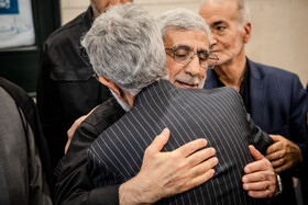 اسماعیل قاآنی، فرمانده سپاه قدس در مراسم بزرگداشت شهید سرلشکر محمدسعید ایزدی