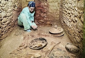 کشف مقبره ۱۶۰۰ساله