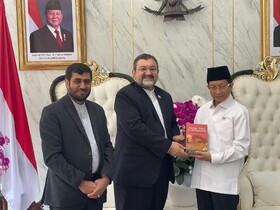 وزیر دین اندونزی از مواضع مقتدرانه جمهوری اسلامی ایران تمجید کرد