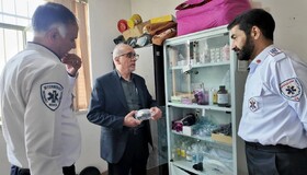 بازدید رییس اورژانس از ۳ استان مرزی اربعین/ آماده سازی تمامی امکانات مورد نیاز پزشکی زائران