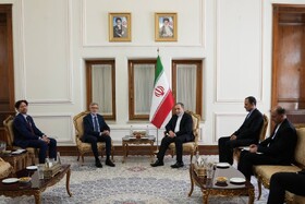 دیدار سفیر جدید فرانسه با عراقچی